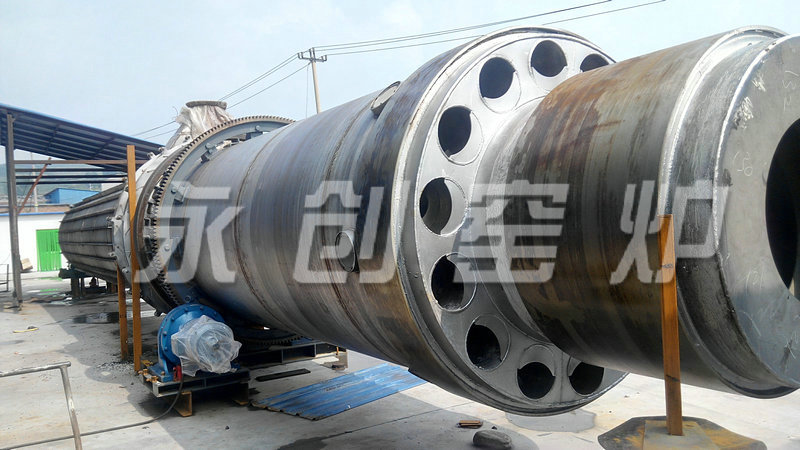 Φ1.0×22米多管式混合加熱回轉(zhuǎn)窯